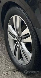 5 cerchi in lega raggio 18 - Hyundai