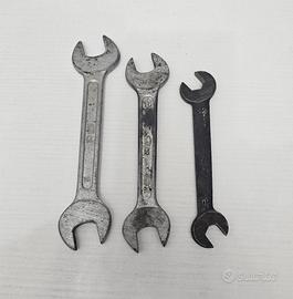 3 CHIAVI A DOPPIA FORCHETTA VINTAGE (2 SARCO)