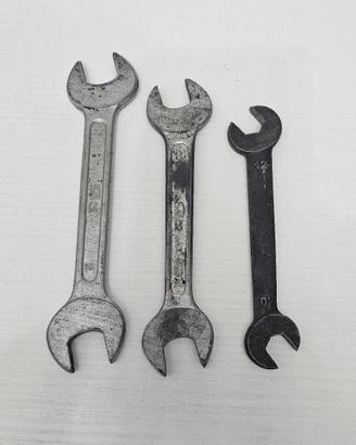 3 CHIAVI A DOPPIA FORCHETTA VINTAGE (2 SARCO)