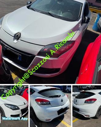 Ricambi vari Renault Megane Coupe anno 2012 Fi
