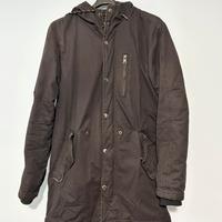 Cappotto parka nero