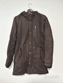 Cappotto parka nero