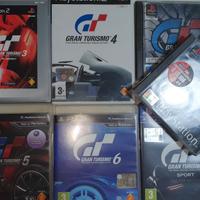 Playstation Granturismo da 1 a 6 più Gt sport