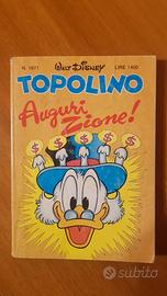 Topolino libretto Disney n.1671 6 Dicembre 1987