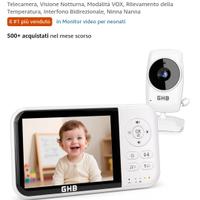 Baby Monitor GHB Video Audio 3.2