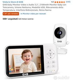 Baby Monitor GHB Video Audio 3.2
