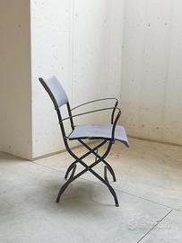 Quattro sedie da giardino