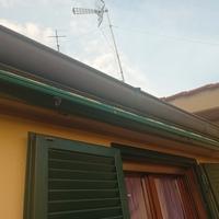 Tenda ombreggiante a molla colore giallo-verde