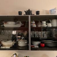 Vetrina Ikea marrone/nero