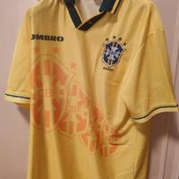 maglia calcio anni 90 Brasile 