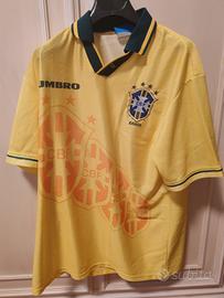 maglia calcio anni 90 Brasile 