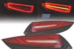 FANALI PORSCHE 911 997 09-12 LED ROSSO BIANCO