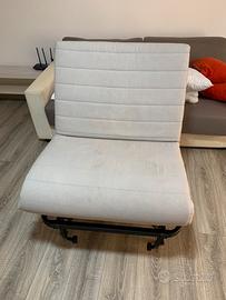 Poltrona letto singolo