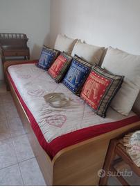Set arredamento con divano letto 