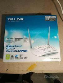 Modem Router TP-Link  ADSL2+ Wireless300 Mbps,