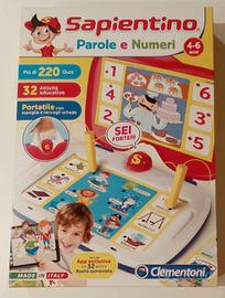 Sapientino Clementoni Parole e numeri