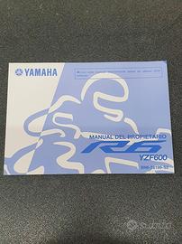 USO E MANUTENZIONE MANUALE YAMAHA PER YZF-R6 600 I