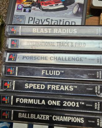 Giochi plaistation 1 vari titoli