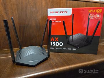 Router Wi-Fi 6 Mercusys AX1500   1.5 Gbps Speed