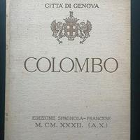 Città di Genova Cristoforo Colombo 1932 raro