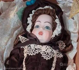 Bambole porcellana fatte totalmente a mano