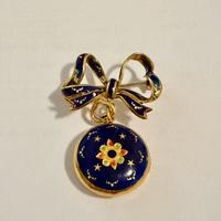 Spilla/porta Orologio / oro 18k - 750