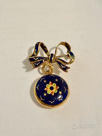 Spilla/porta Orologio / oro 18k - 750