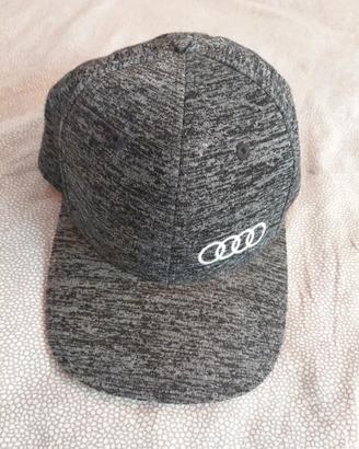 Cappello Audi originale grigio regolabile