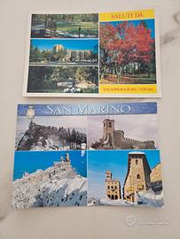 Cartoline di San Marino e Salsomaggiore Terme