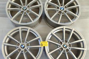 4 Cerchi In Lega NUOVI Da 17 Originali BMW 5x112