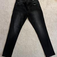 Jeans neri Yes Zee donna tg 34 americana XL/tg 50