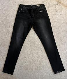 Jeans neri Yes Zee donna tg 34 americana XL/tg 50