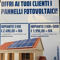 Kit fotovoltaico fino ad esaurimento svorte