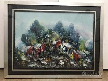 Quadro d'Autore di Antonino Pecoraro  Olio su tela