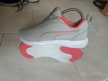 Scarpe Running Puma Donna Taglia 38.5 Grigio Rosa