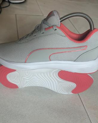 Scarpe Running Puma Donna Taglia 38.5 Grigio Rosa