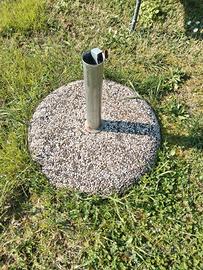 Base per ombrellone in cemento 