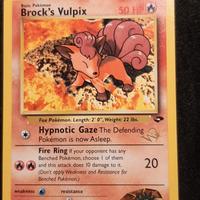 Brock's Vulpix "W" Golden Promo