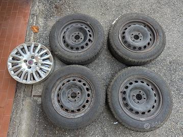 cerchi e pneumatici 14 fiat panda e punto