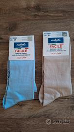 Lotto 2 Paia Calze Lunghe tg.39/42