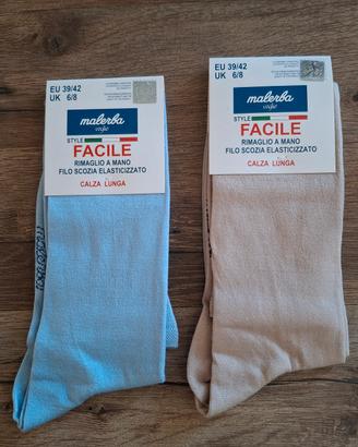 Lotto 2 Paia Calze Lunghe tg.39/42