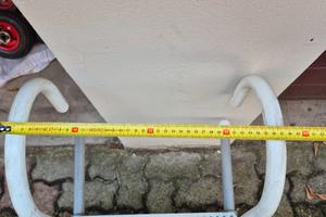 Scaletta tre gradini per gommone/barca