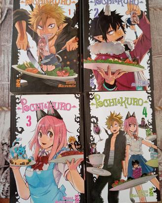 Pochi & Kuro 1-2-3-4 manga