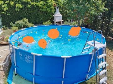 Per ricavo  in beneficenza piscina fuori terra 5 m