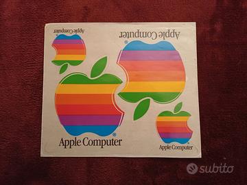 Adesivi Apple vintage 1980