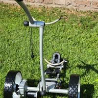 Carrello da golf elett pieghevole ruote smontabili