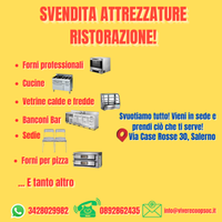 Attrezzature bar/ristorante – Vieni in sede!