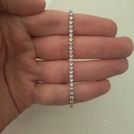 Bracciale Tennis in Argento 925