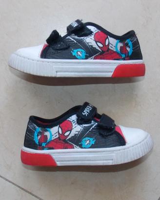 Scarpe ginnastica bambino Spiderman luci numero 25