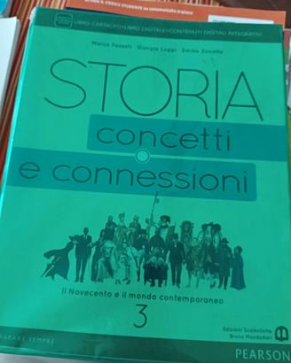 Libri scolastici "Storia 3 concetti e connessioni